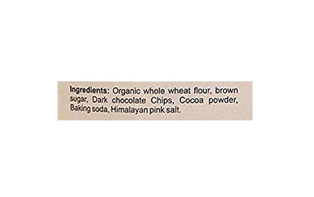 The Wildly Natural Chocolate Chip Eggless Brownie Mix   Pack  400 grams